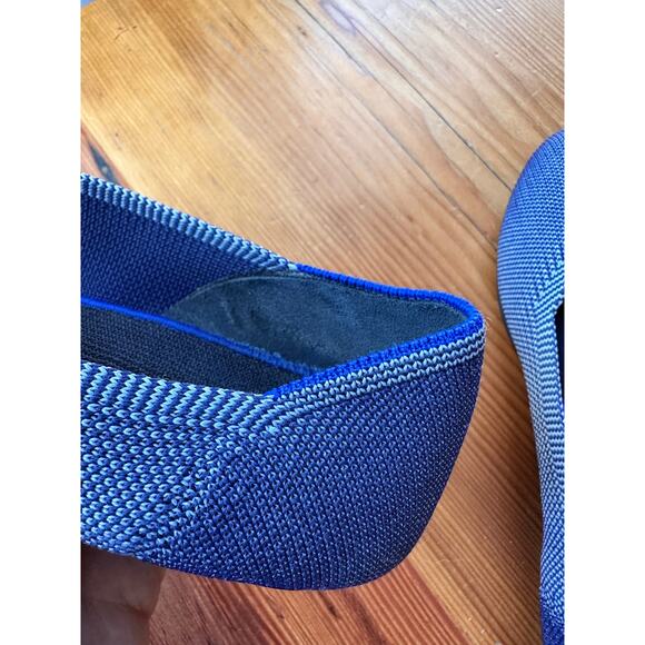 Rothy’s Women's 8 “The Flat” Birdseye in Blue Cobalt Round Toe - Picture 8 of 9